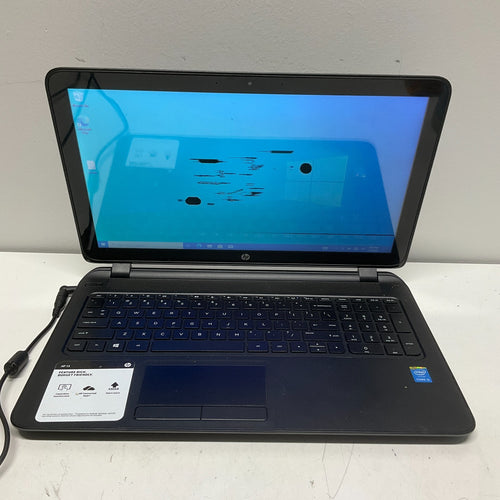HP 15-f010dx 15.6" Laptop Intel i3-4010U 4GB RAM 500GB HDD Windows 10 Pro Black